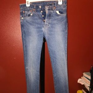 Levi’s Premium - Medium Wash 28x32 501’s